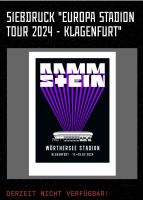Rammstein Siebdruck Tour 2024 Klagenfurt (Wörthersee Stadion) Sachsen - Brandis Vorschau