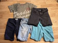 5 Teile Kleidungspaket Jungen 122/128 u.a.  H&M Oshkosh Schleswig-Holstein - Husby Vorschau