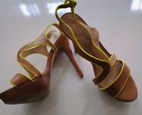 ALDO High Heels cognac/neon grün Discobegleiter Gr. 39 Berlin - Spandau Vorschau