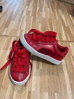 Kinder Sneaker Puma Leder in Rot München - Bogenhausen Vorschau
