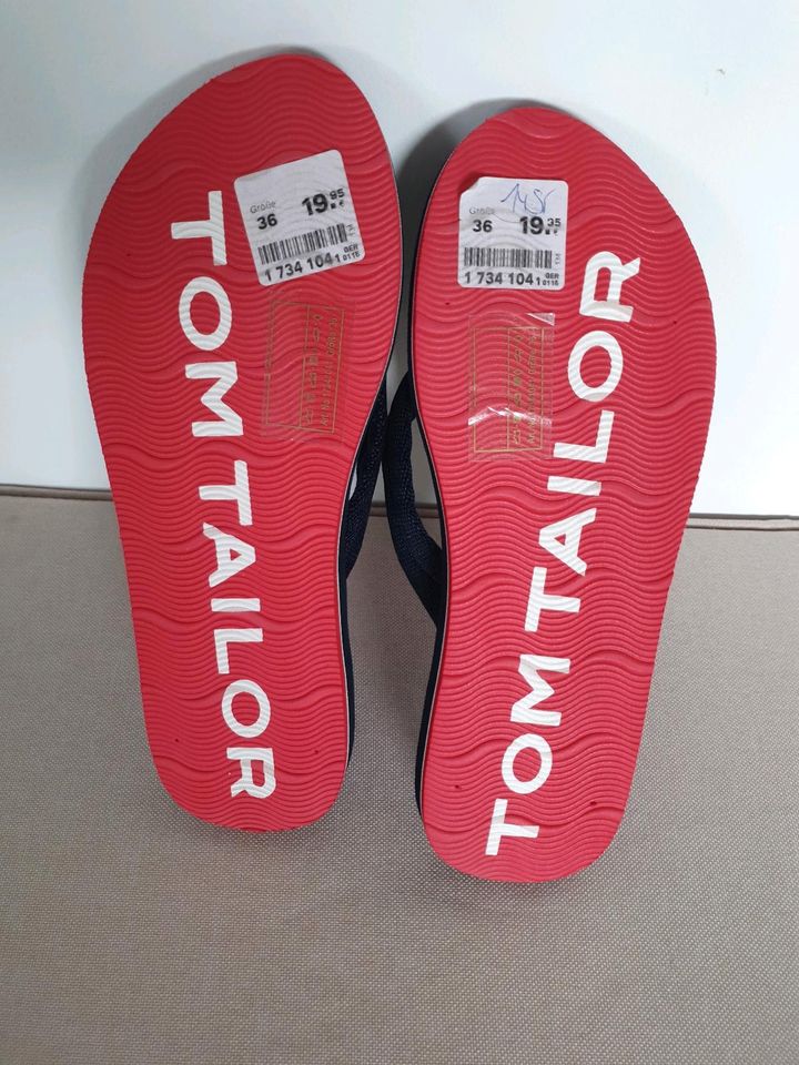 Flip Flops TOM TAILOR, Gr. 36, neu! in Rimpar