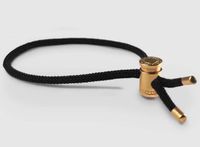 Herren London Cord Armband in schwarz mit 18k Gold Elementen NEU Baden-Württemberg - Sindelfingen Vorschau