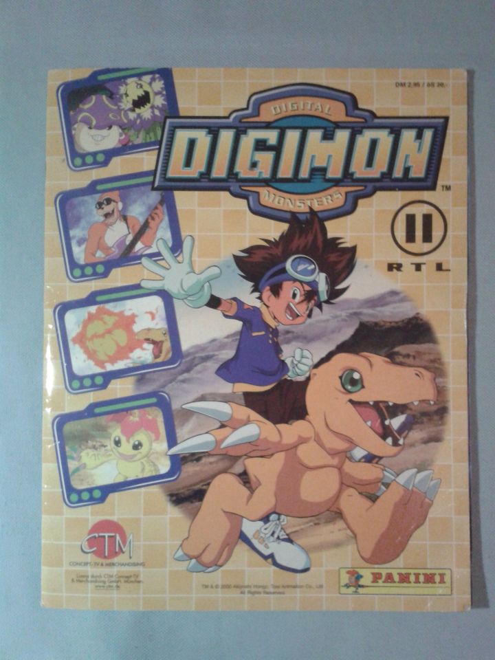Digimon Stickeralbum mit Poster in Krefeld