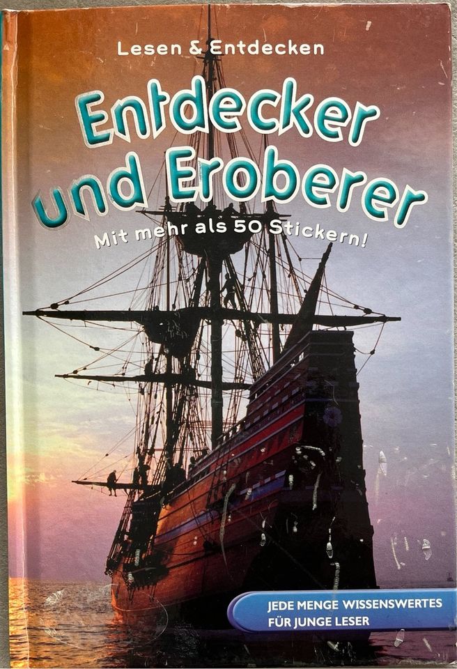 Buch „Entdecker und Eroberer“ mit 50+ Stickern NEU in Paderborn