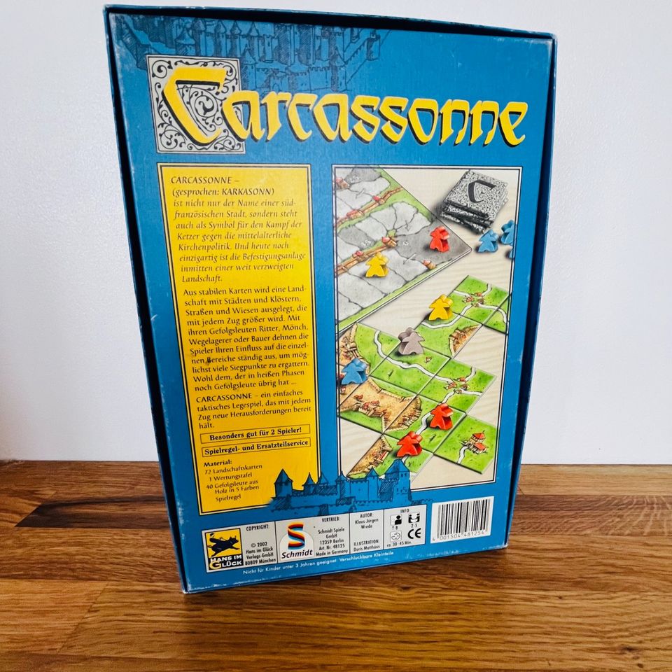 Carcassonne Spiel des Jahres 2001von Schmidt Spiele in Neu-Isenburg
