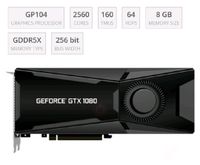 PNY Nvidia GeForce GTX 1080 8GB GDDR5 3x DP 1x HDMI vom Händler Baden-Württemberg - Schwaigern Vorschau