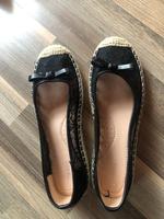 schwarze Ballerinas Espandrilles Graceland Gr. 40 Hessen - Rosbach (v d Höhe) Vorschau
