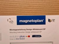 Design Whiteboard 100 x 1 50 cm magnetoplan neu Transportschaden Nordrhein-Westfalen - Herne Vorschau