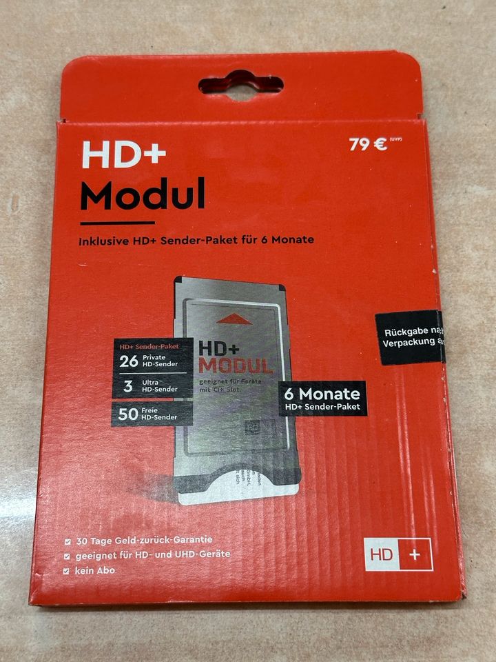HD CI-Modul CI+ Modul inkl. HD+ Karte / 6 Monate in Hof (Saale)