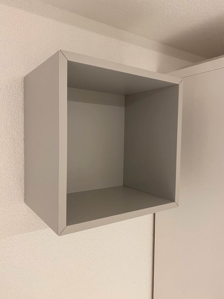 IKEA EKET Wandbox mit Halterung 3x (grau) in Wyhl