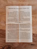 Merkblatt über Fettbezug ab Januar 1938 historisches Dokument Rheinland-Pfalz - Oppenheim Vorschau