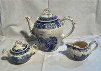 Villeroy&Boch, Burgenland blau Kaffeekanne, Zucker und Milch Bayern - Margetshöchheim Vorschau