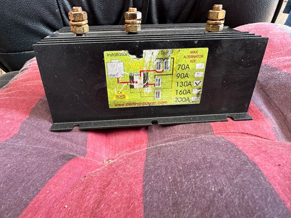 Trenndiode ,Batterie Weiche 130 Amp.2 Batterien in Papenburg