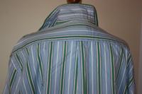 Vintage langarm Hemd L/XL 40/41 blau grün gestreift Club D'Amingo Bayern - Bodenwöhr Vorschau