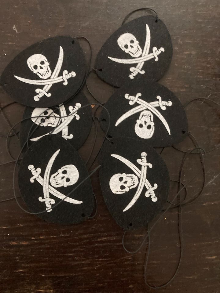 Piraten Masken Piratengeburtstag Kinder in Herdecke