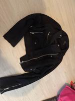 Kunstleder Jacke biker in Wildleder Optik Brandenburg - Oberkrämer Vorschau