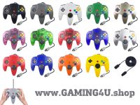 Controller GamePad in versch. Farben für Nintendo 64 N64 (NEU) Baden-Württemberg - Aulendorf Vorschau