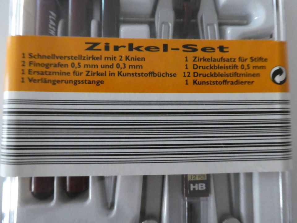 Zirkelset Zirkelkasten neu unbenutzt in Lübeck