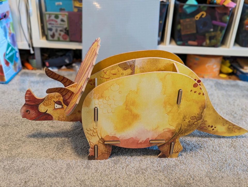 Werkhaus Spielzeugkiste Triceratops Kinderzimmer Aufbewahrung Box in Berlin