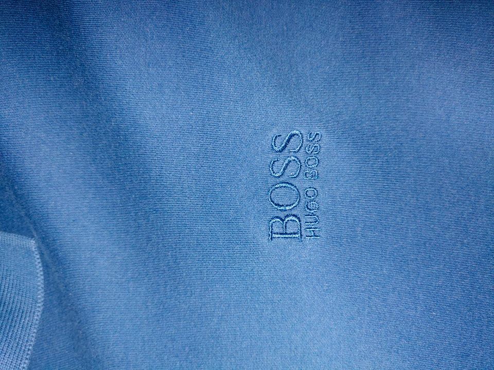 Longshirt "Hugo Boss" dunkelblau in XXL in Wöllstein