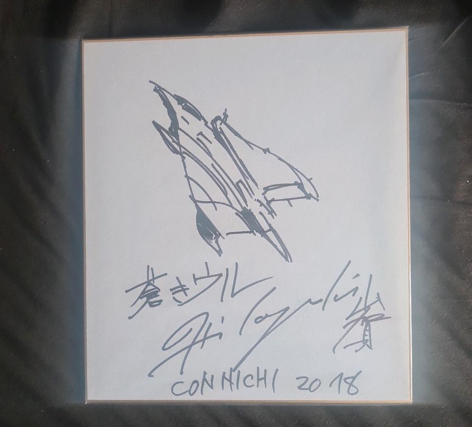 Autogramm Shikishi von Seiji Kishi Connichi Persona Angel beats in Bielefeld