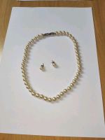 Pierre Lang Perlenkette mit passenden Ohrsteckern Brandenburg - Teltow Vorschau