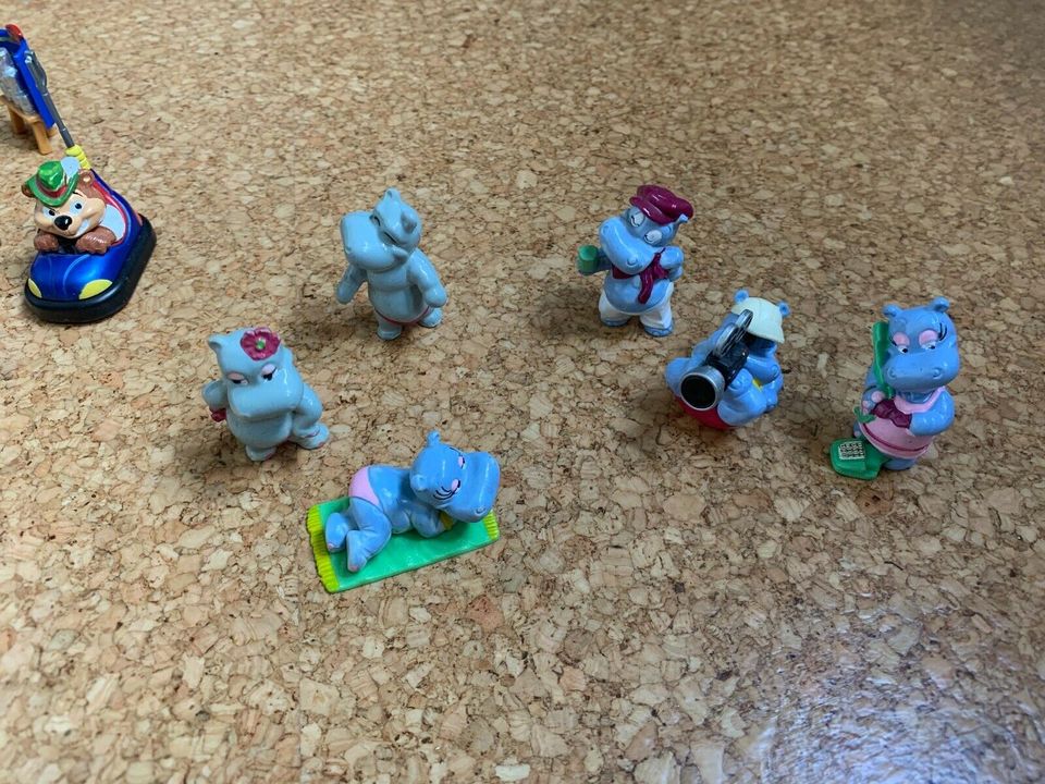 Ü-Ei-Figuren 90er: Hippos/Dinos/Teddys/Zwerge/Bingo Birds -0,25€ in Vellmar