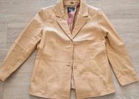 Blazer Echtleder Joy Beige Natur Gr. 44 Hessen - Vellmar Vorschau