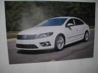 Leinwand Bild VW CC 120 x 80 cm weiß white Volkswagen R Line USA Niedersachsen - Stuhr Vorschau