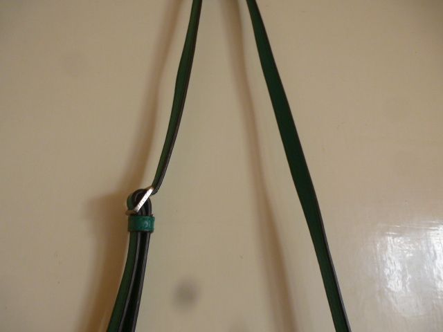 ESPRIT Damen Tasche Umhängetasche Leder grün klein in Dermbach