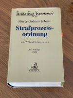 Meyer-Goßner/Schmitt StPO Kommentar 65. Auflage 2022 Bayern - Bindlach Vorschau