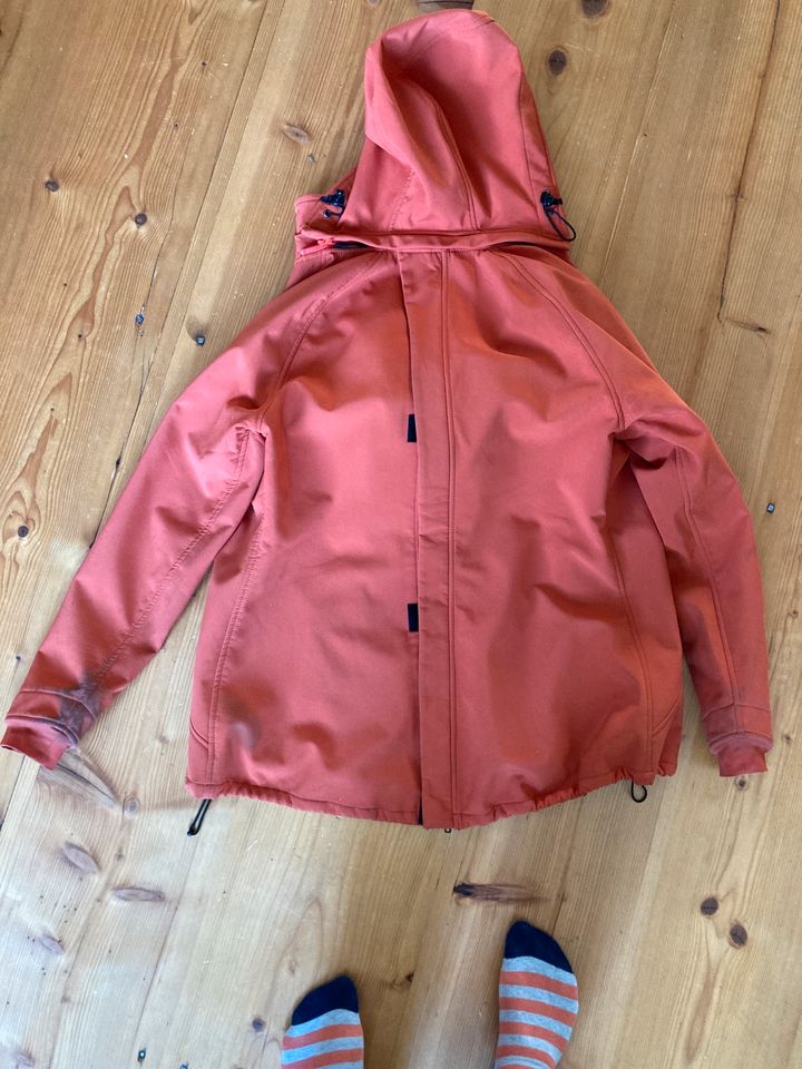 Tragejacke mamalila Softshell Umstandsjacke 4 in 1 orange S in Dresden