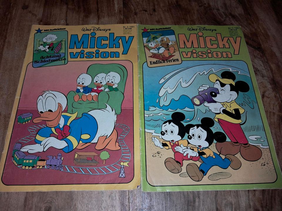 17 Comic Micky Vision 1981 - 1984 in Koblenz