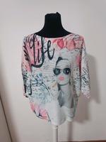 Fledermaus Strickshirt Pulli Oberteil Print Gr.36/38 neu Niedersachsen - Wistedt Vorschau
