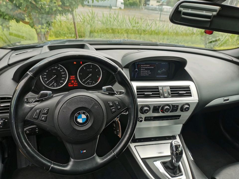 BMW 635 d Facelift M Sport Paket Professional Carbonschwarz PDC in Hallstadt