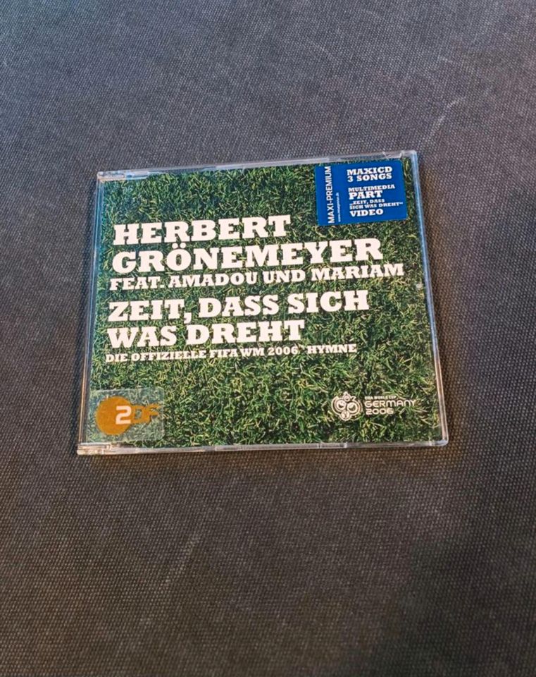 CD Herbt Grönemeyer ft.Amadou und Mariam - FIFA WM 2006 Hymne in Schwieberdingen