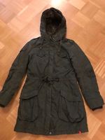 edc by Esprit Parka Winterjacke olivgrün Kapuze Kunstfell Größe L Bayern - Reichertshausen Vorschau