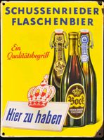 SUCHE Blechschild Emailleschild Brauerei Ott Kronenbrauerei Baden-Württemberg - Biberach an der Riß Vorschau