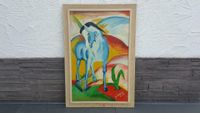 Franz Marc Ölgemälde "Blaues Pferd I" | Vorlagearbeit | Gemälde Nordrhein-Westfalen - Neunkirchen-Seelscheid Vorschau