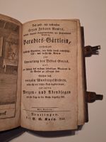 Antikes Buch "Paradiesgärtlein" von Johann Arndt 1844 Bayern - Stockstadt a. Main Vorschau