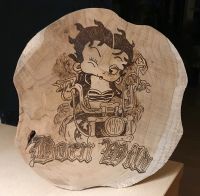 Betty Boop Holzbrett verschiedene Motive Berlin - Reinickendorf Vorschau