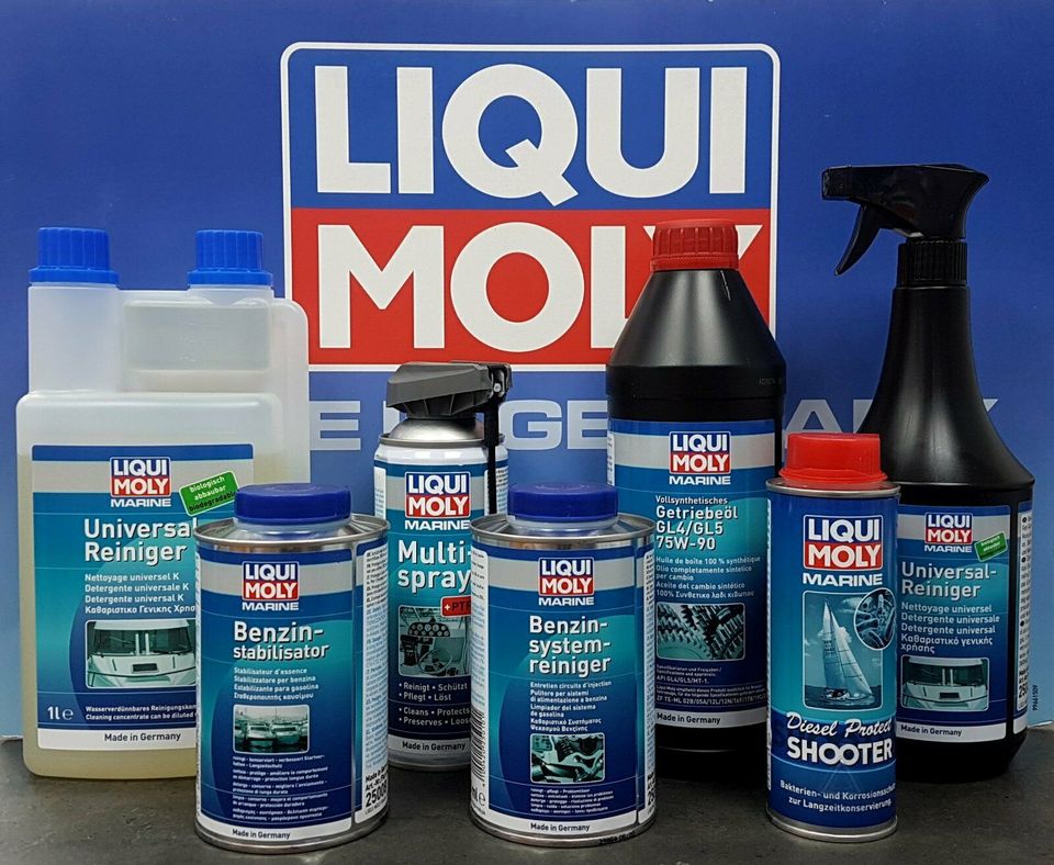 Motoröl 5 Liter Liqui Moly Marine 10W-40 Hochleistungs-Leichtlaufmotoröl