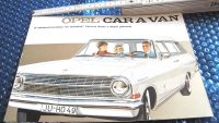 OPEL CARAVAN Rekord Kombi Prospekt farbig 1965 selten Baden-Württemberg - Ditzingen Vorschau