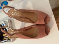 Gadea Pumps Peeptoe Slingpumps Wildleder Rosé Creme 41 Hannover - Südstadt-Bult Vorschau