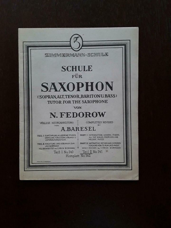 Saxophon-Schule in Schneeberg