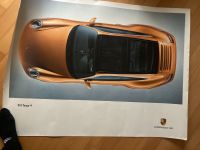 Porsche 911 Targa 4 orange Poster XXL 100x75cm Bochum - Bochum-Wattenscheid Vorschau