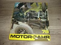 Motor-Jahr 78 DDR Buch IFA Wartburg W50 Ikarus Simson Skoda Thüringen - Bad Berka Vorschau