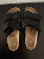 Birkenstock Uji, Nubukleder, Schwarz, Größe 43 Sachsen - Weischlitz Vorschau