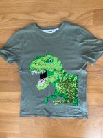 Dino T-Rex Pailletten T-Shirt grün für Jungs 134/140 München - Ramersdorf-Perlach Vorschau