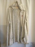 HOLLISTER Strickjacke mit Kapuze Grau Gr M Kr. München - Grünwald Vorschau